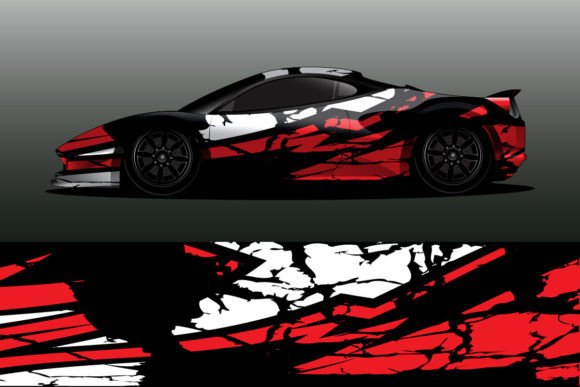 Download Sport Car Decal Abstract Background - Premium Bundle